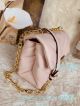New Grade Quality Clone Michael Kors Cece Large Pink Genuine Leather Women's Chain Bag (5)_th.jpg